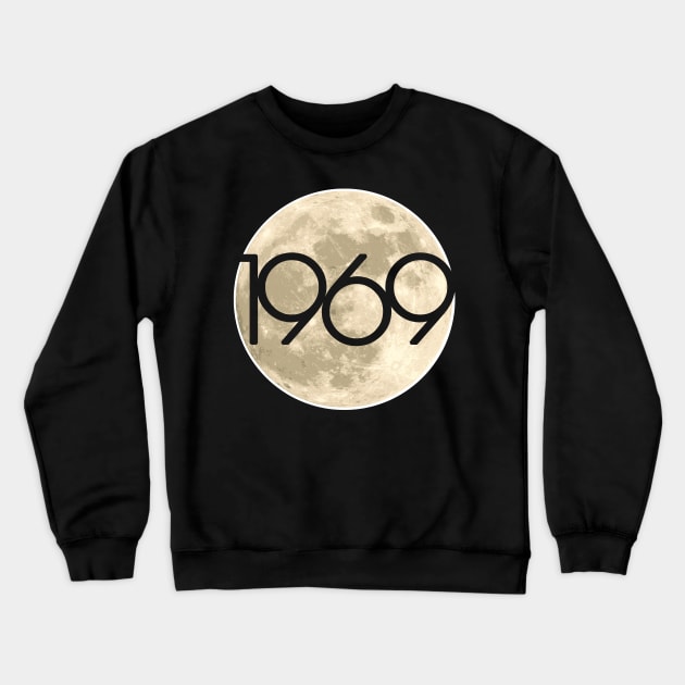 1969 Moon Shot 50th Anniversary Apollo 11 Lunar Landing Crewneck Sweatshirt by Styleuniversal